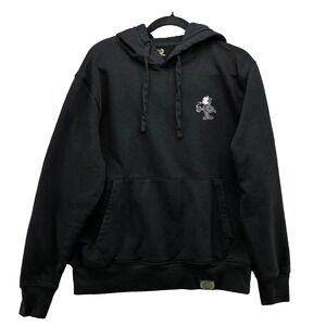 Field Grade Hoodie Sweatshirt Mens Small Black No F*cks Given Graphic Comfort